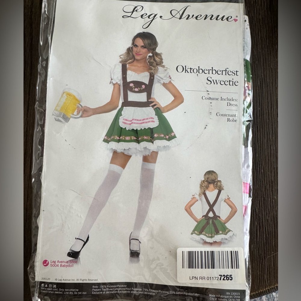 Leg Avenue Oktoberfest Sweetie Costume - Small